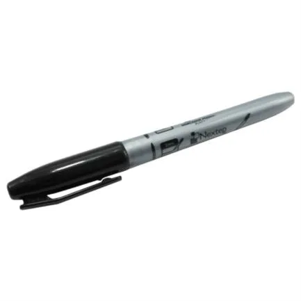 MARCADOR NEXTEP PERMANENTE PUNTO FINO 2MM NEGRO C/12 PZAS SKU: NE-070