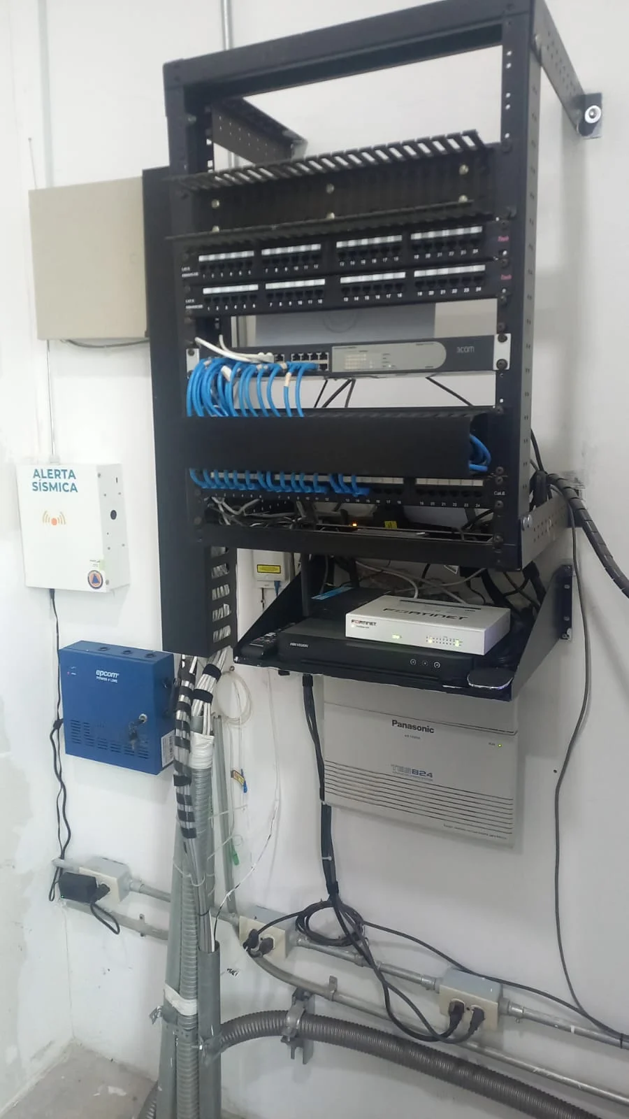Instalación de Rack